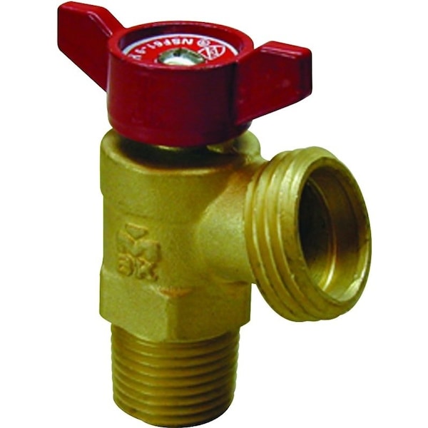 Mueller Industries 102-054HN BOILER DRAIN 3/4 QTR TURN 102054HN - main