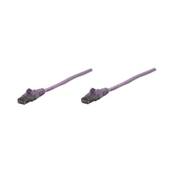 Intellinet Network Solutions 1 Ft Purple Cat6 Snagless Patch Cable 393102 - main