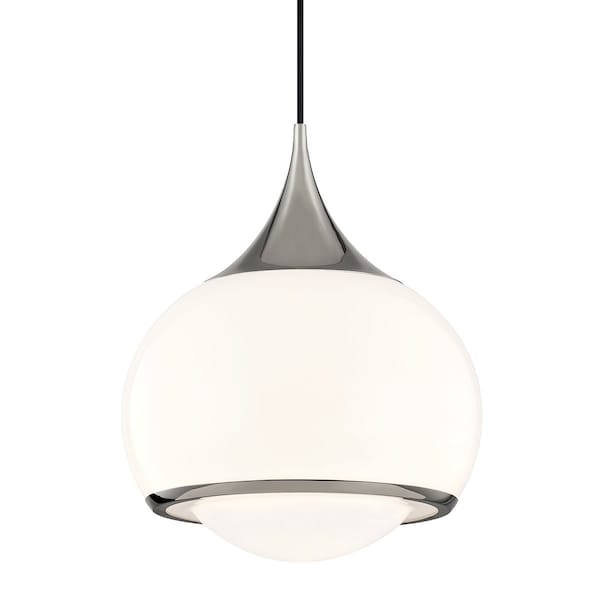 Mitzi Reese 1 Light Pendant 17.25 In. Polished Nickel H281701L-PN - main