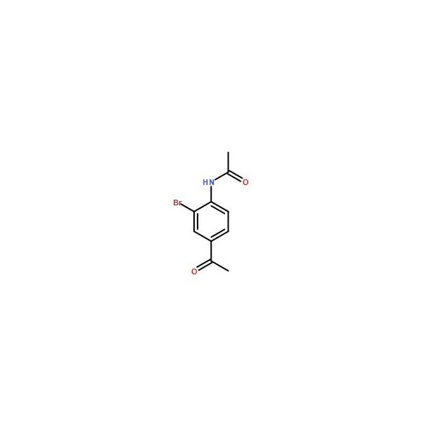 Ak Scientific 4'-Acetamido-3'-bromoacetophenone (1g), CAS 101209-08-9 X3509-1g - main