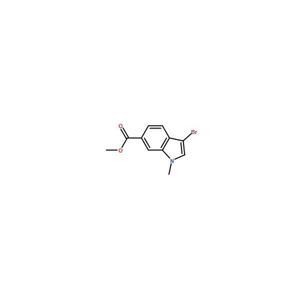 Ak Scientific Methyl 3-bromo-1-methylindole-6-carboxylate (10g), CAS 1186663-45-5 7014AJ-10g - main