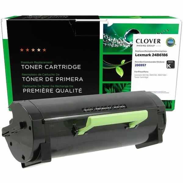 Cig Clover Imaging Remanufactured Toner Cartridge for Lexmark M3150/XM3150 200997 - main
