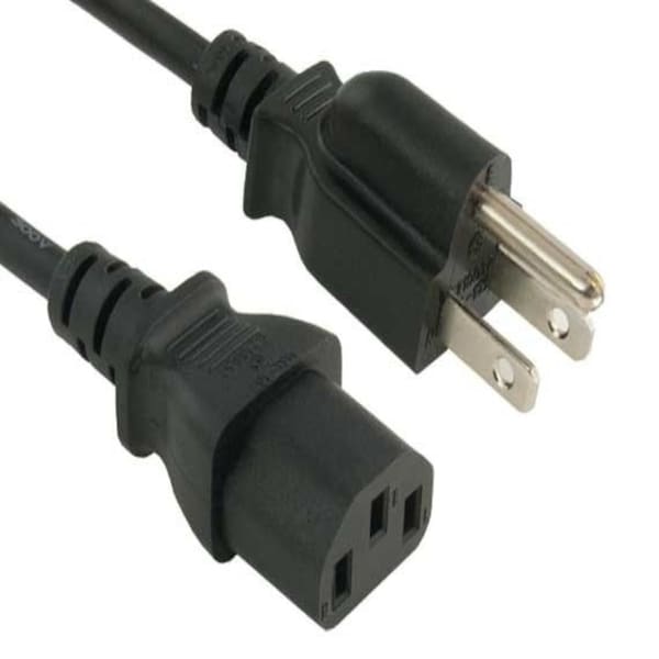 Sanoxy 2 PACK 2ft 18 AWG Universal Power Cord IEC320 C13 to NEMA 5-15P SNX-CBL-LDR-PW101-1212 - main