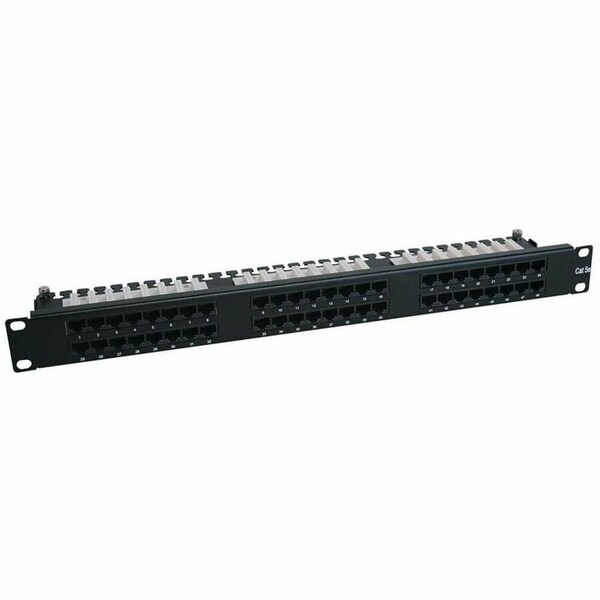 Eaton Tripp Lite Series 48-Port 1U Rack-Mount Cat6/Cat5 High Density 110 Patch Panel, 568B, RJ45 N252-048-1U - main