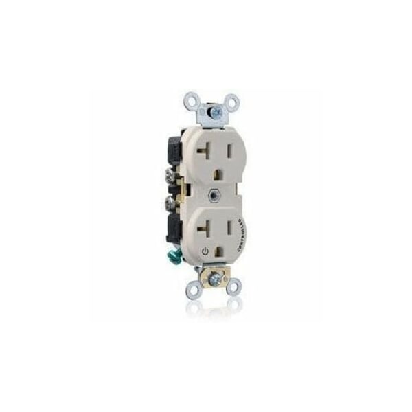 Leviton Dup 20A 125V 1MCtrl Self-Gr LtAl CR020-1PT - main