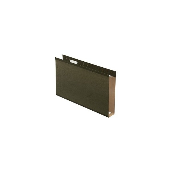 Pendaflex FOLDER, HANG, 2inEXP, LGL, GRN, 25PK 4153X2 - main