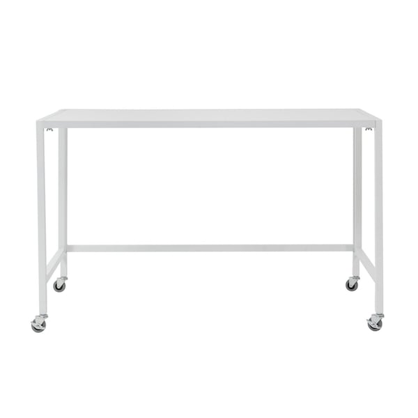 Homeroots 47" White Writing Desk 400743 - main