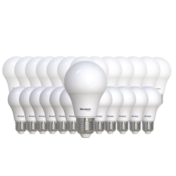 Bulbrite LED Filament PK of 25, 9 W Dimmable A19 Light Bulb with Frost Finish and Medium Screw E26 Base, 3000K 774258 - main