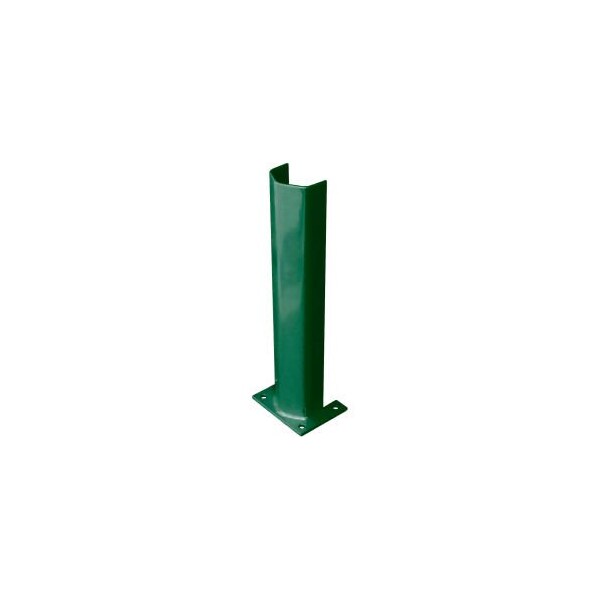 Bluff Mfg 1/4" Thick 24" H Steel Post Protector Green 1/4PO24CG - main