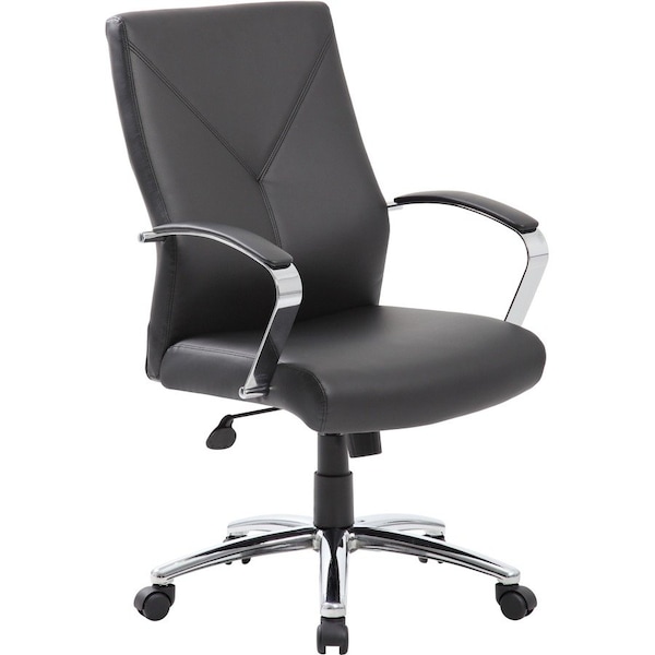 Boss LeatherPlus Executive Chair B10101-BK - main