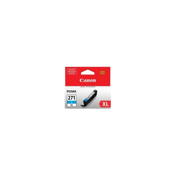 Canon CLI-271 Original High Yield Inkjet Ink Cartridge, Cyan CLI-271XLC - main