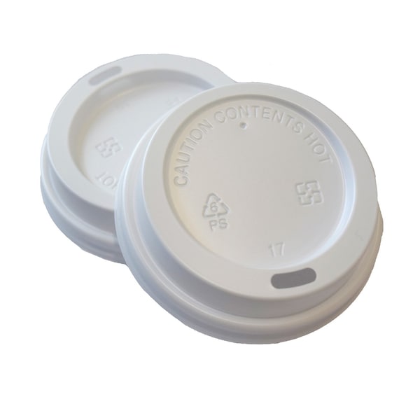 Rdi Cup Lids White 6oz Hot Cups 1000cs, 1000PK LID-WHT-6 - main