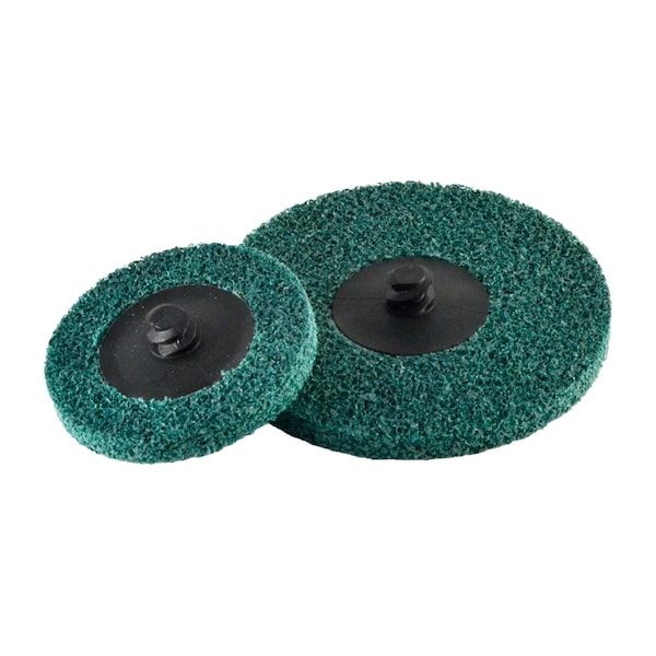 Superior Abrasives UNITIZED FINAL POLISHING QUICK CHANGE DISC SC 3" TYPE-R 1/4" 2SVF A019767 - main
