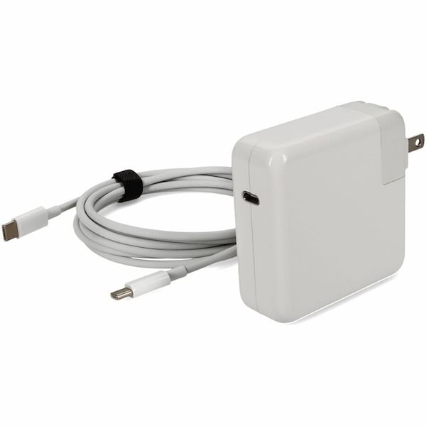 Add-On AddOn Apple Computer MKU63AMA Compatible 67W 20V at 3.25A Power Adapter with USB-C Cable MKU63AM/A-AA - main