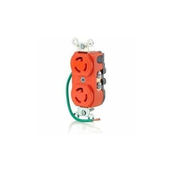 Leviton Industrial Grade Receptacle 15 Amp, 277 Volt 4750-IG - main