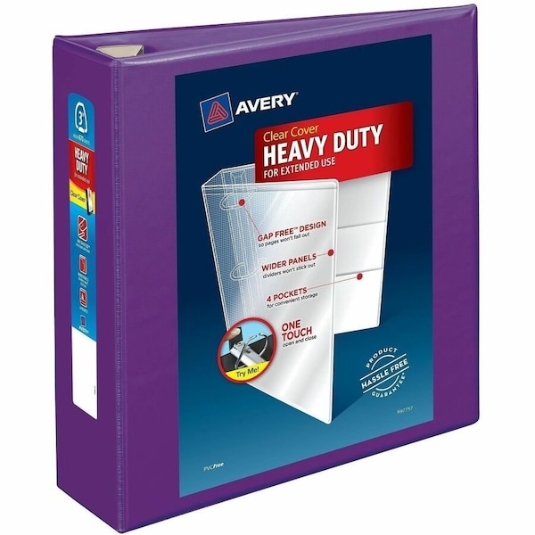 Avery Heavy-Duty View 3 Ring Binder, 3 in 79810 - main