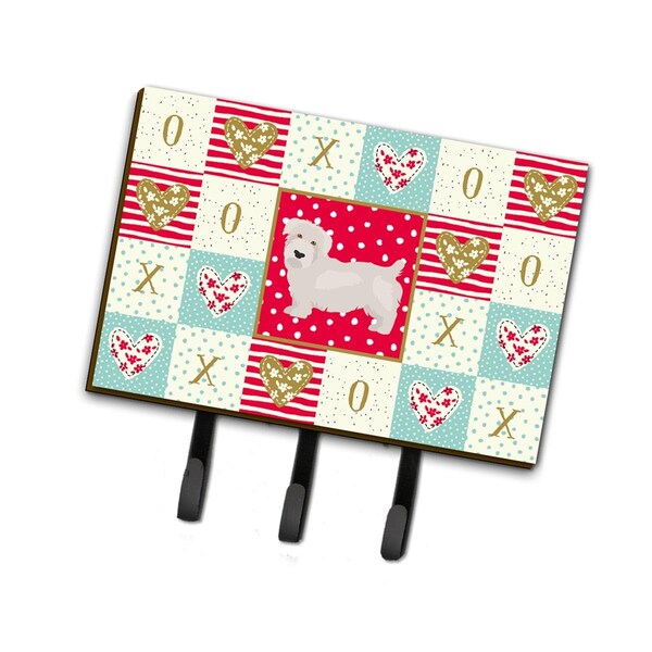 Carolines Treasures 6 x 2 x 9 in. Glen of Imal No.2 Love Leash or Key Holder CK5840TH68 - main