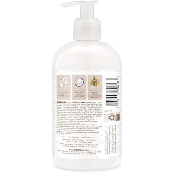 Shea Moisture 100% Virgin Coconut Oil Daily Hydration Conditioner, 13 Fluid Ounce, 4PK 64335676 - main