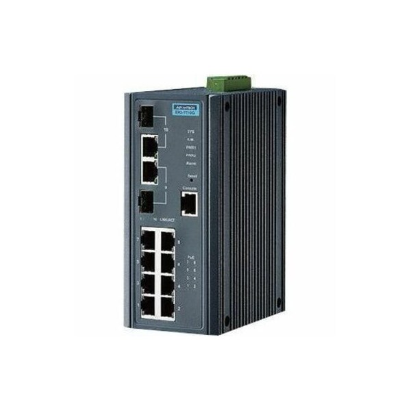 B+B Smartworx Advantech EKI-7710G-2CPI Ethernet Switch EKI-7710G-2CPI-AU - main