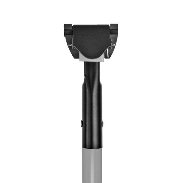 Chief Clean Clip on dust mop handle on 60" gray steel handle, 3PK HANDPCSTEELGR/3 - main