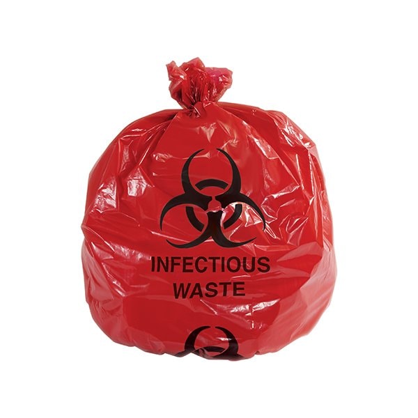 Bsc Preferred Infectious Waste Trash Liner - Red with ''Infectiou CL9005 - main