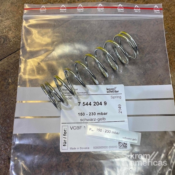 Honeywell Kromschroder SPRG, 150 230 MBAR, BLK/YL, GBF 25 AND VGB KS75442049 - main