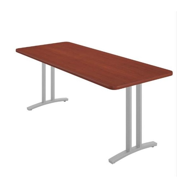 Correll Rectangle Modern Design Executive Table/Desk, 72 in W, Particleboard Top, Cherry CD3072R-21-14-21 - main