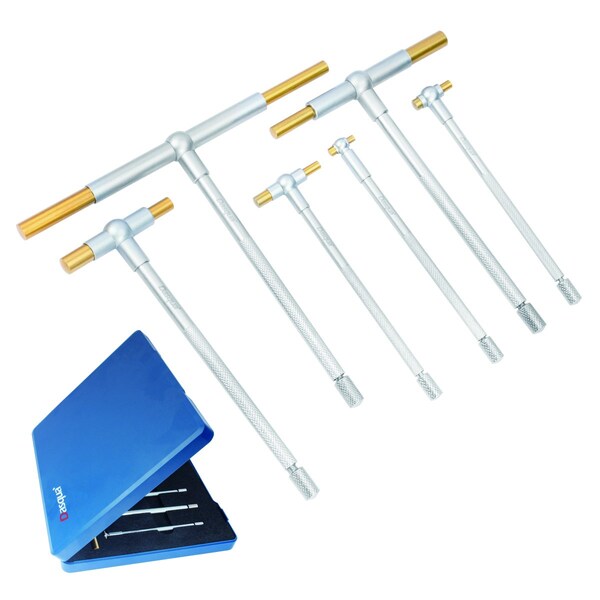 Dasqua 6 Piece TiN Coated 5/16 To 6in Telescoping Gage Set 5911-0012 - main