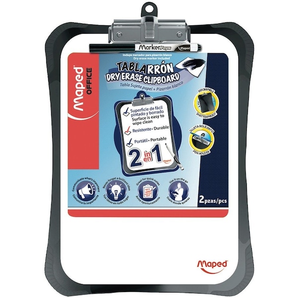 Maped Dry Erase Clipboard, 2PK 350210 - main