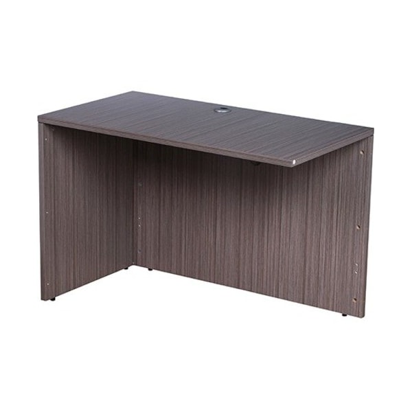 Boss Desk Return Reversible Return, 42" x 20", Driftwood, Driftwood N191-DW - main
