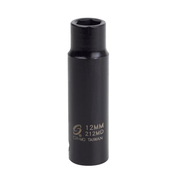 Sunex 1/2 in Drive 12Mm Deep Impact Socket 212MD - main