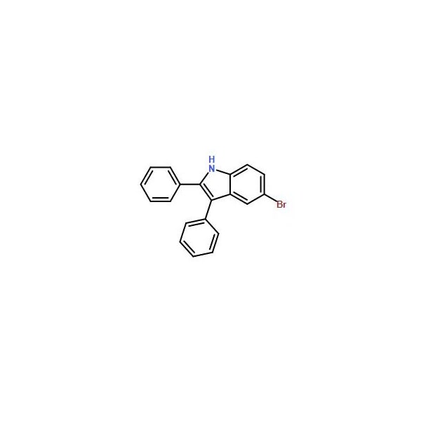 Ak Scientific 5-Bromo-2, 3-diphenyl-1H-indole (5g), CAS 1259224-11-7 4914AA-5g - main