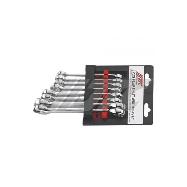 Jtc Auto Tools 6-piece flare nut wrench set, line wrench set 18216 - main