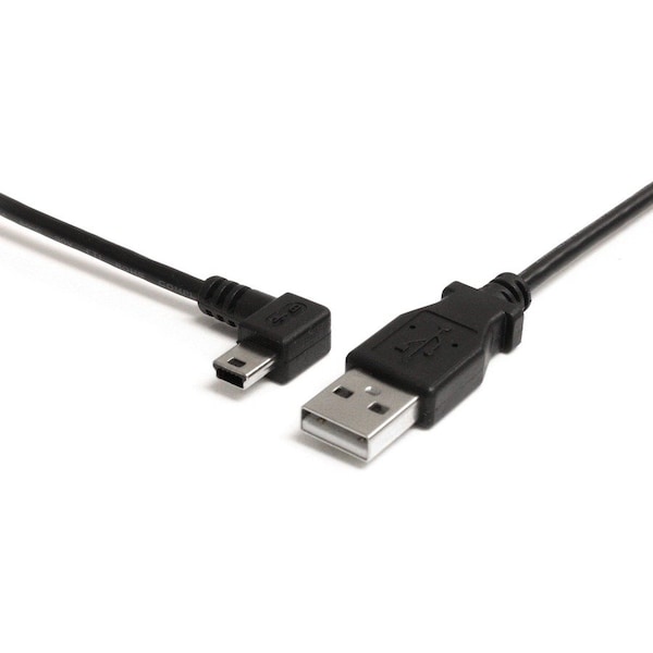 Startech.Com 3 ft USB to Left Angle Mini USB Cable USB2HABM3LA - main