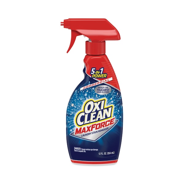 Oxiclean Max Force Laundry Stain Remover, 12 oz Spray Bottle 57037-00070 - main