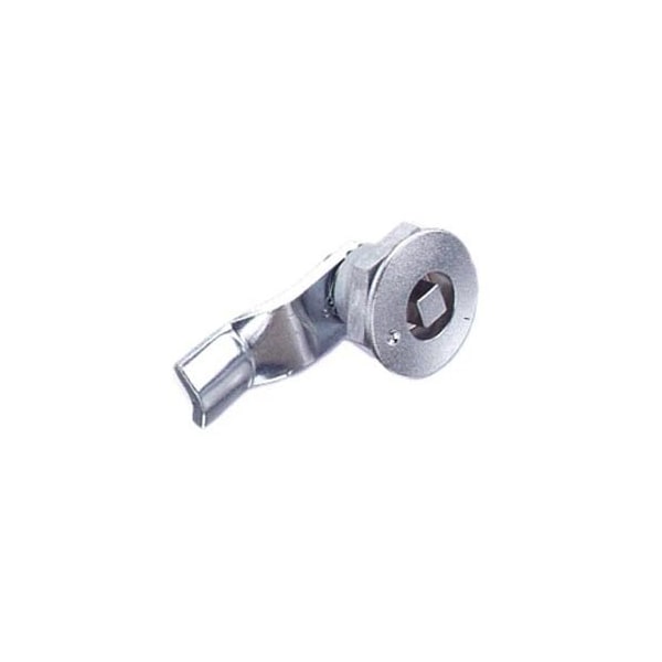 Southco Quarter-Turn Cam Latch, 8 mm Square, 18mm .71 in Grip, Not Sealed Zinc Alloy, Chrome Plated E5-1-051-100 - main