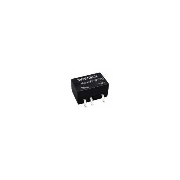 Mornsun 0.75W isolated DC/DC converter Fixed input voltage and regulated single output IB0512XT-W75R3 - main