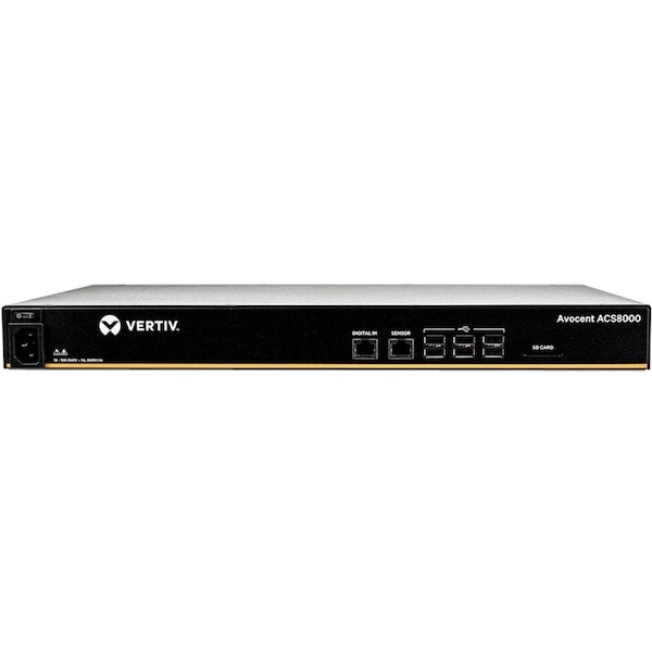 Vertiv Avocent ACS 8000 32-Port Serial Console Server, Single Internal AC Power Supply ACS8032SAC-400 - main