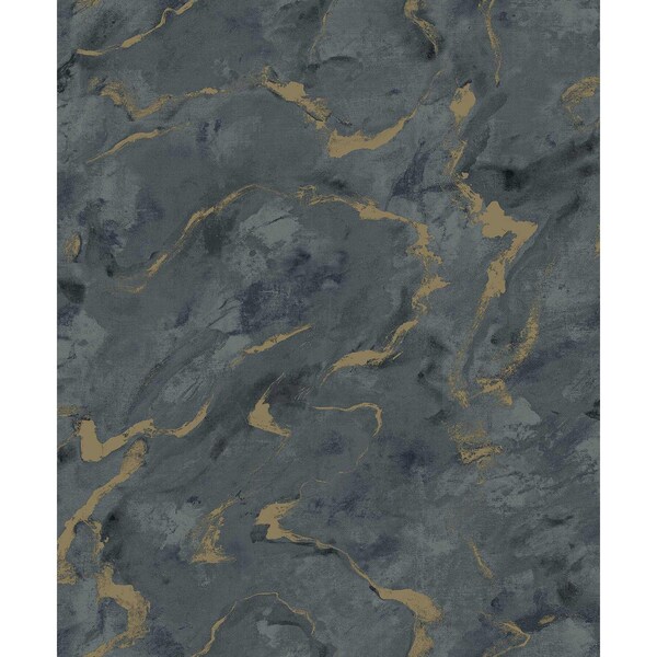 A-Street Prints Silenus Denim Marbled Wallpaper 4105-86603 - main