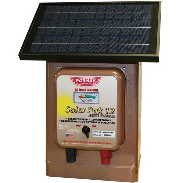Parker Mc Crory Mfg Co Parmak Magnum Solar Pak12 Solar Fence Charger MAG12-SP - main