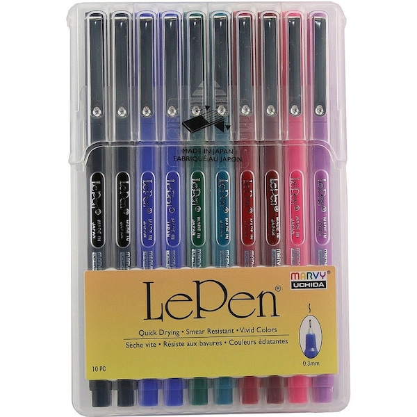 Marvy Uchida LePen, Basic, 10 colors 4300-10A - main