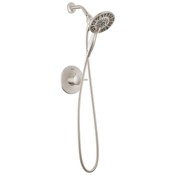 Delta Albion Monitor 14 Series Shower Only Trim Only with In2ition Hand Shower Spotshield Brushed Nickel T142855-SP-I - main