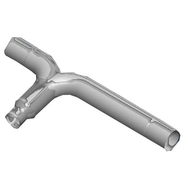 Ilc Replacement For Peterbilt 378 Year 2000 6In Y Pipe For Long Leg WZ-EU0A-V - main