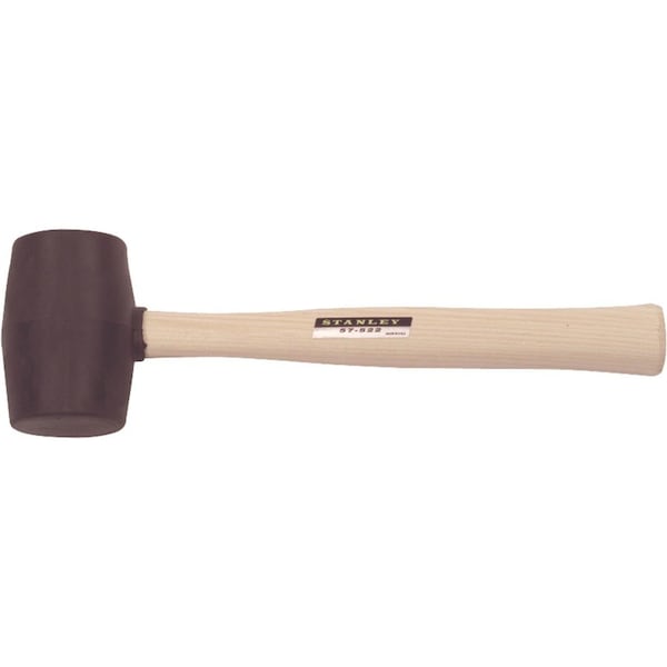 Stanley Rubber Mallet, Rubber, 13-1/2 In. L 57-522 - main