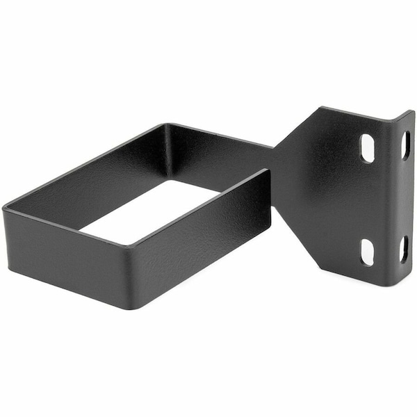 Rocstor Multi-Directional Vertical Server Rack Cable Management D-Ring Metal Hook 4H x 2.8W x 4L - Black Y10E048-B1 - main