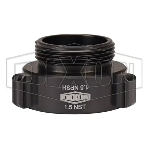 Dixon Style N37 Rocker Lug Hydrant Adapter, 1-1/2 in, Female NST NH x MNPSH Connection, Aluminum, Hardco N37-15F15S - main