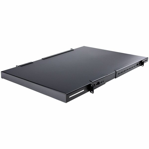 Startech.Com 1U Adjustable Mounting Depth Rack Mount Shelf - Heavy Duty Fixed Server Rack Cabinet Shelf - 330 ADJSHELFHD - main