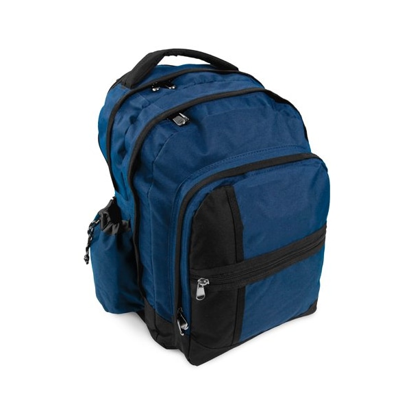 Propac Backpack, Canvas, 8" L, 12" W D2010-WEST-BLUE - main