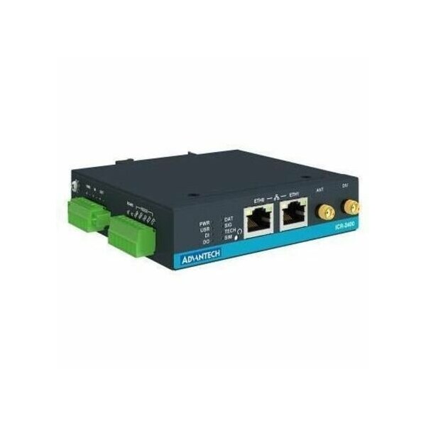 B+B Smartworx Advantech ICR-2432 2 SIM Cellular, Ethernet Modem/Wireless Router ICR-2432 - main