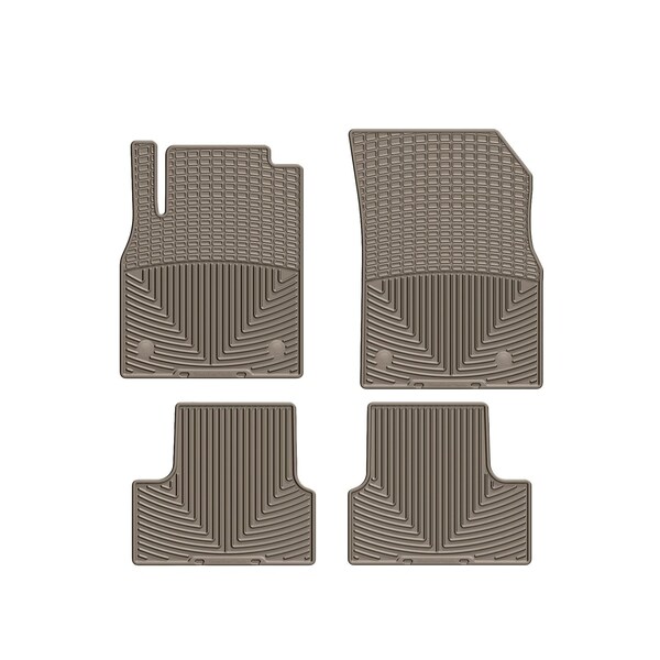 Weathertech Tan, Front and Rear All Weather Floor Mats WTXT275277 - main